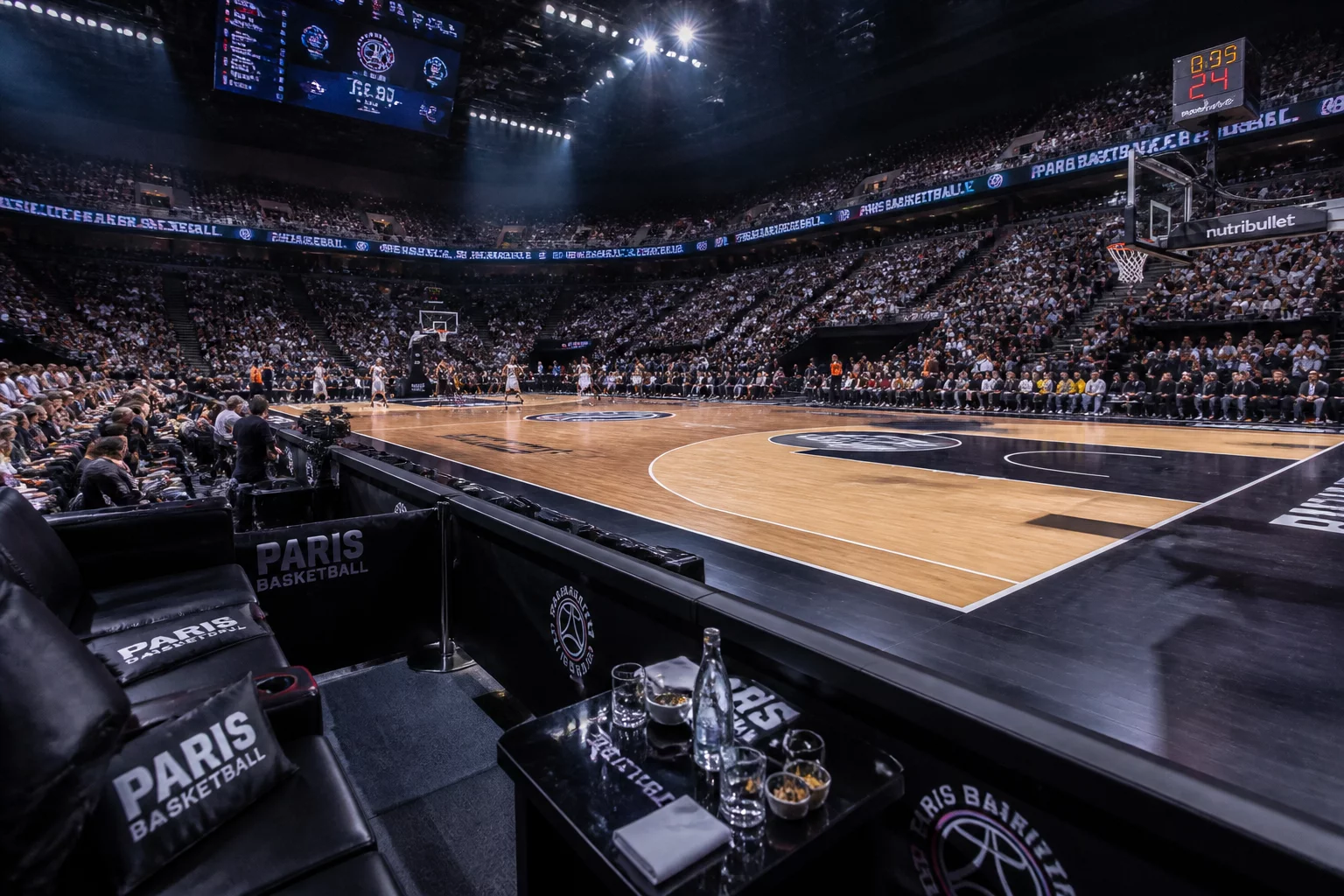 Match d'ouverture: Équipe A contre Équipe B - Catégorie VIP Courtside